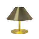 Cordless Dome Table Lamp, Rechargeable LED Touch Lamp with 3 Color Temperatures & Dimming, Battery Operated Bedside Lamp, Small & Large