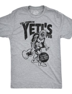 Blyzera Drunken Yeti Pub Men's T Shirt
